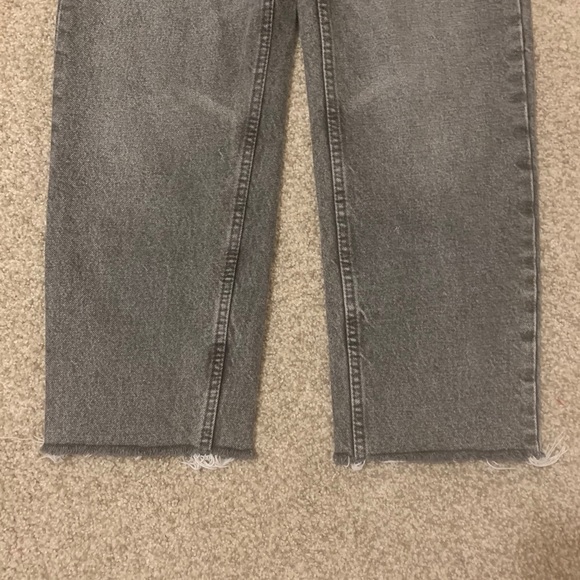 SOLD!!! straight leg ankle length black zara jeans - Picture 4 of 7